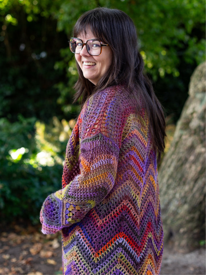 Haakpakket Festive Granny vest - Knotten Design