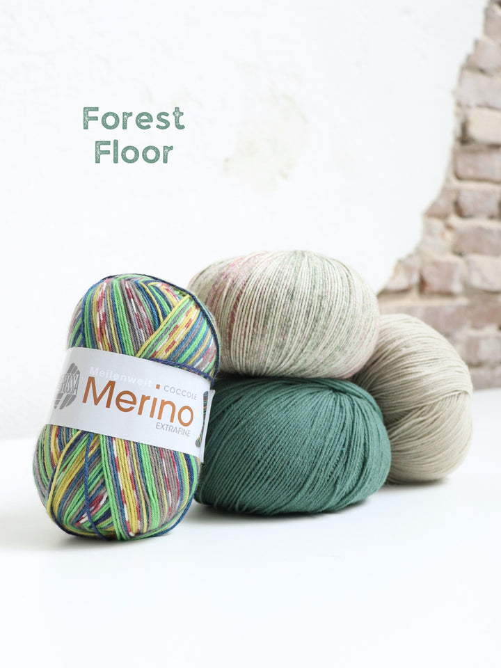 Sokkenwolproeverij Merino