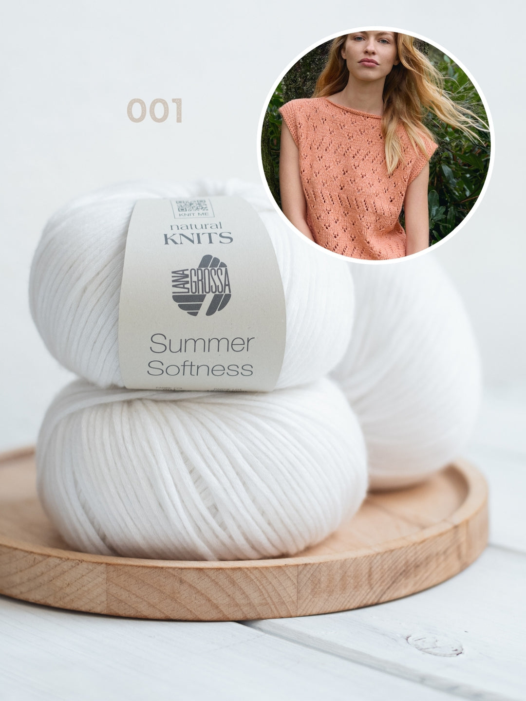 Breipakket Summer Softness top met ajourpatroon