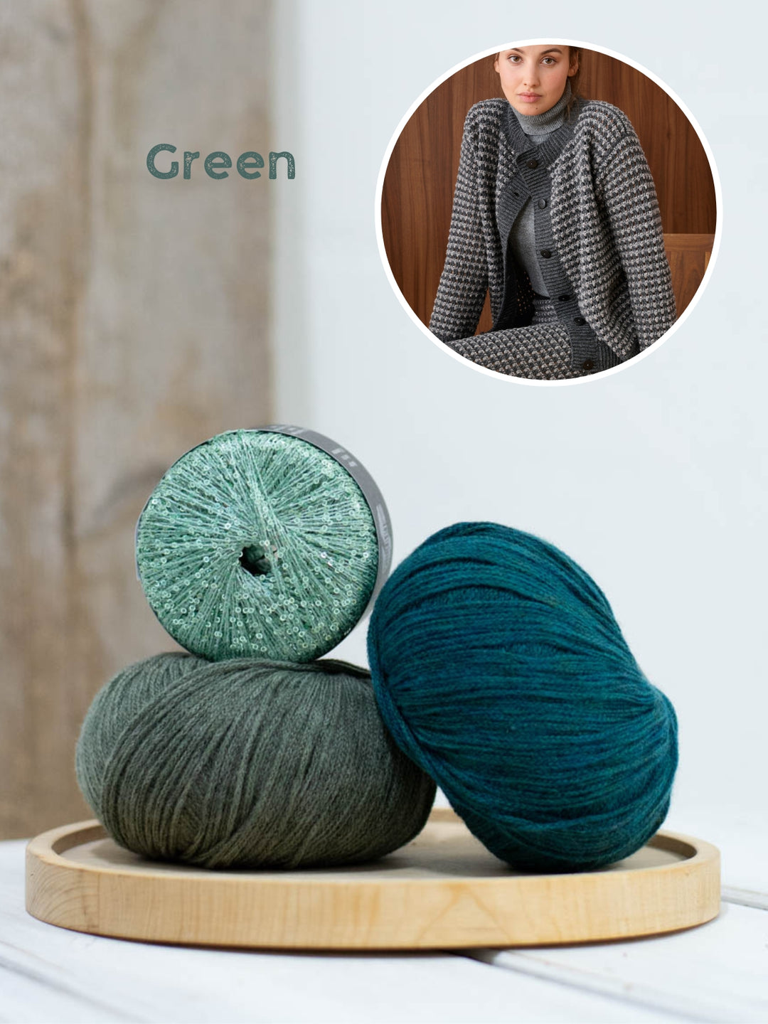 Haakpakket Cashmere 16 Fine Glamour gestreepte rok