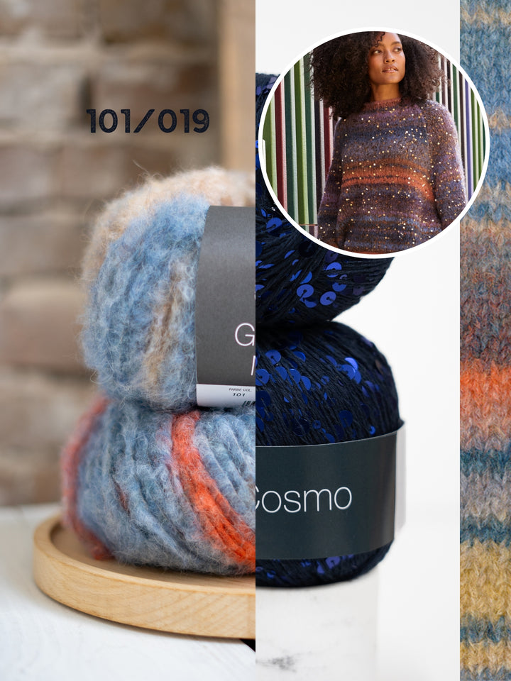 Breipakket Gigante Multi Cosmo oversized trui