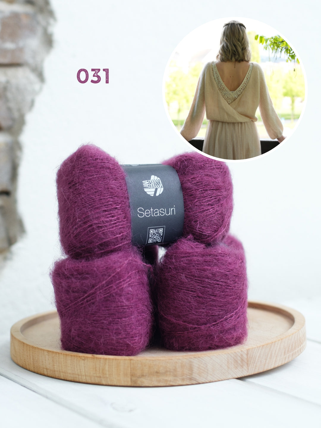 Breipakket Camille Sweater - Kolibri by Johanna