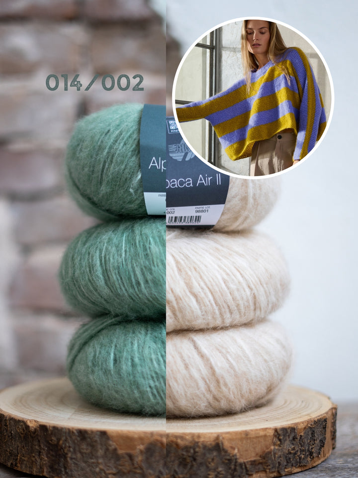 Breipakket Alpaca Air II korte strepentrui