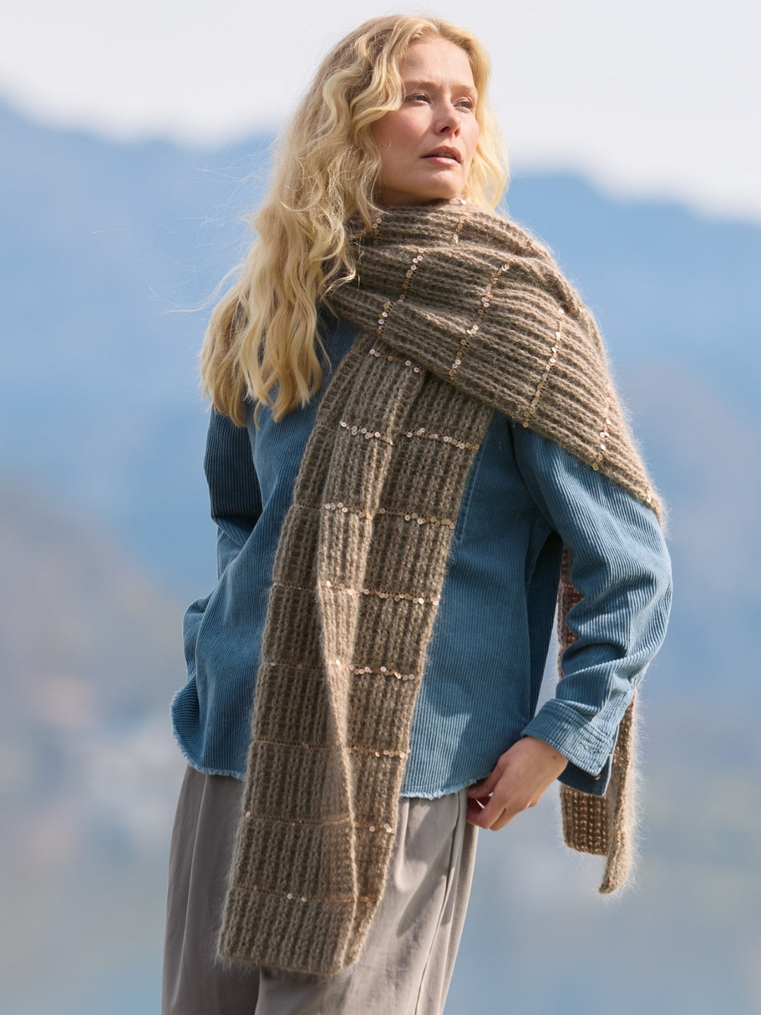 Haakpakket Cool Wool Lace Silkhair Cosmo sjaal