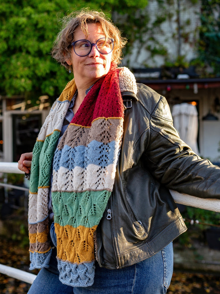 Breipakket Stitch Party Scarf - KAL 2025