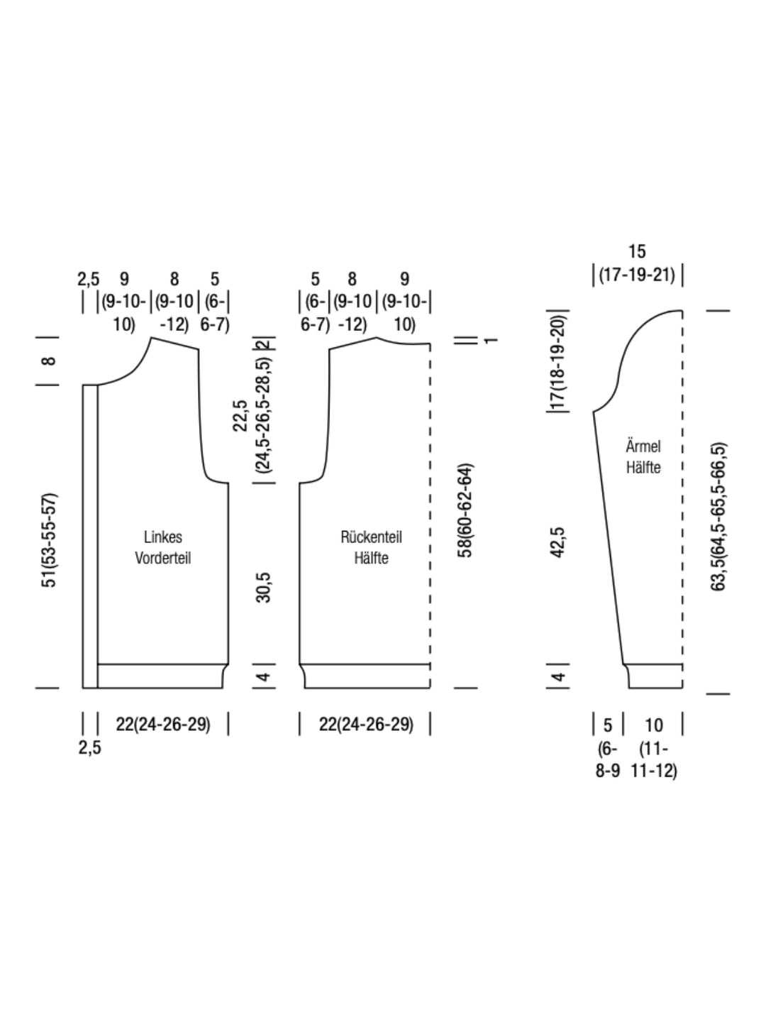 Breipakket Tencellino Filo Paillettes Ecopuno vest met ruches