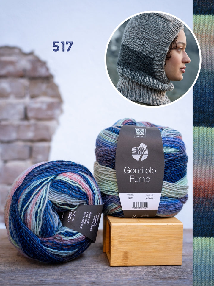 Breipakket Gomitolo Fumo balaclava