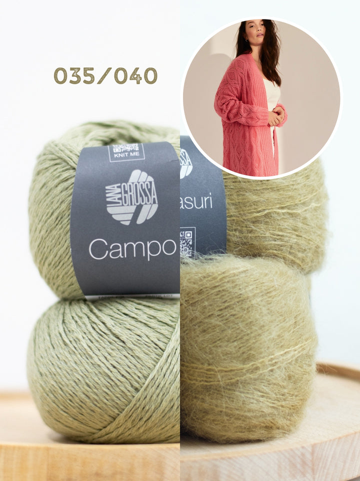 Breipakket Campo &amp; Setasuri cardigan
