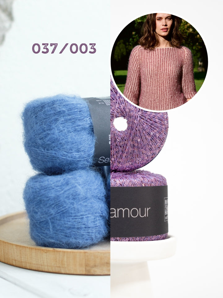 Breipakket Setasuri Glamour brioche trui