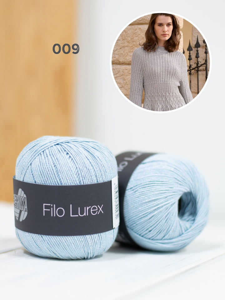 Breipakket Filo Lurex getailleerde trui