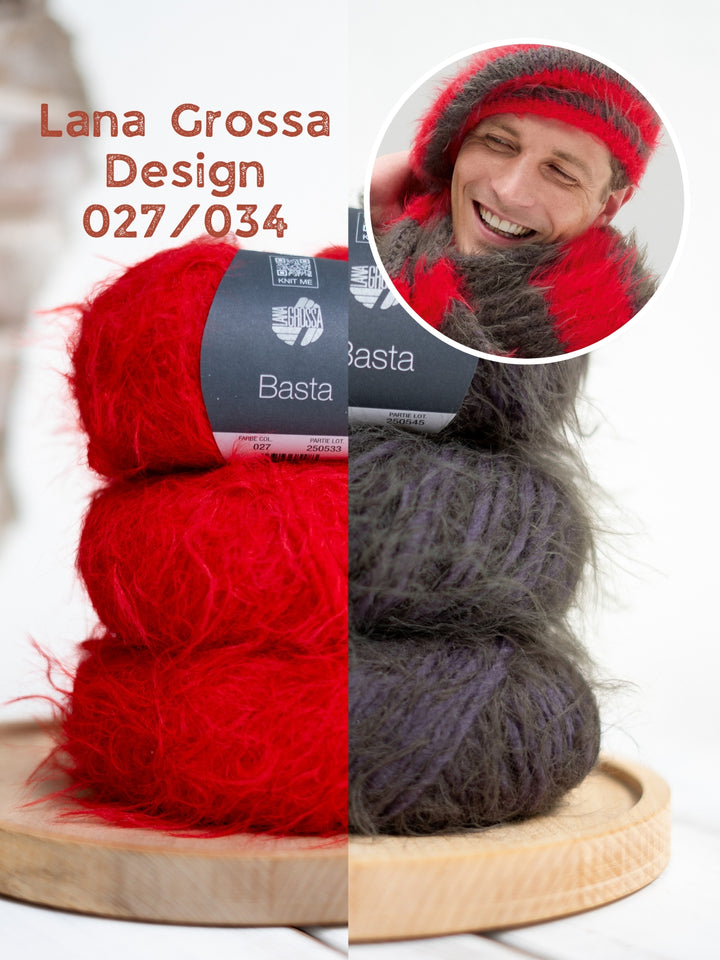 Breipakket Basta barret + sjaal