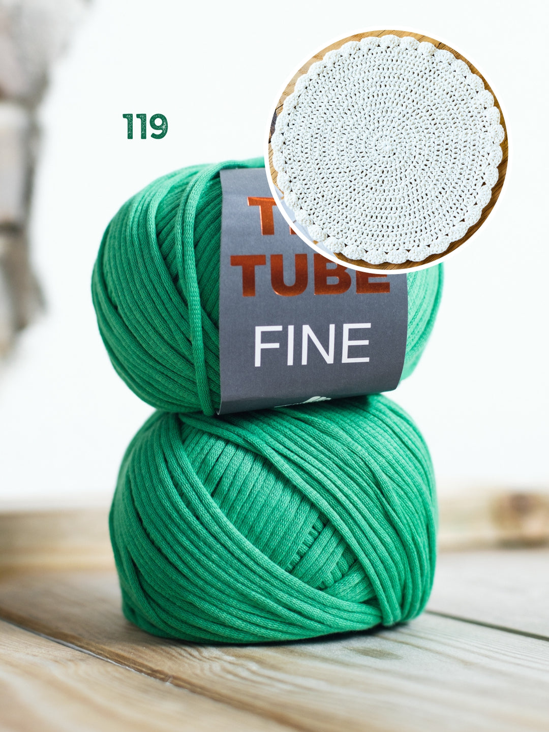 Haakpakket The Tube Fine placemats (set van 4)