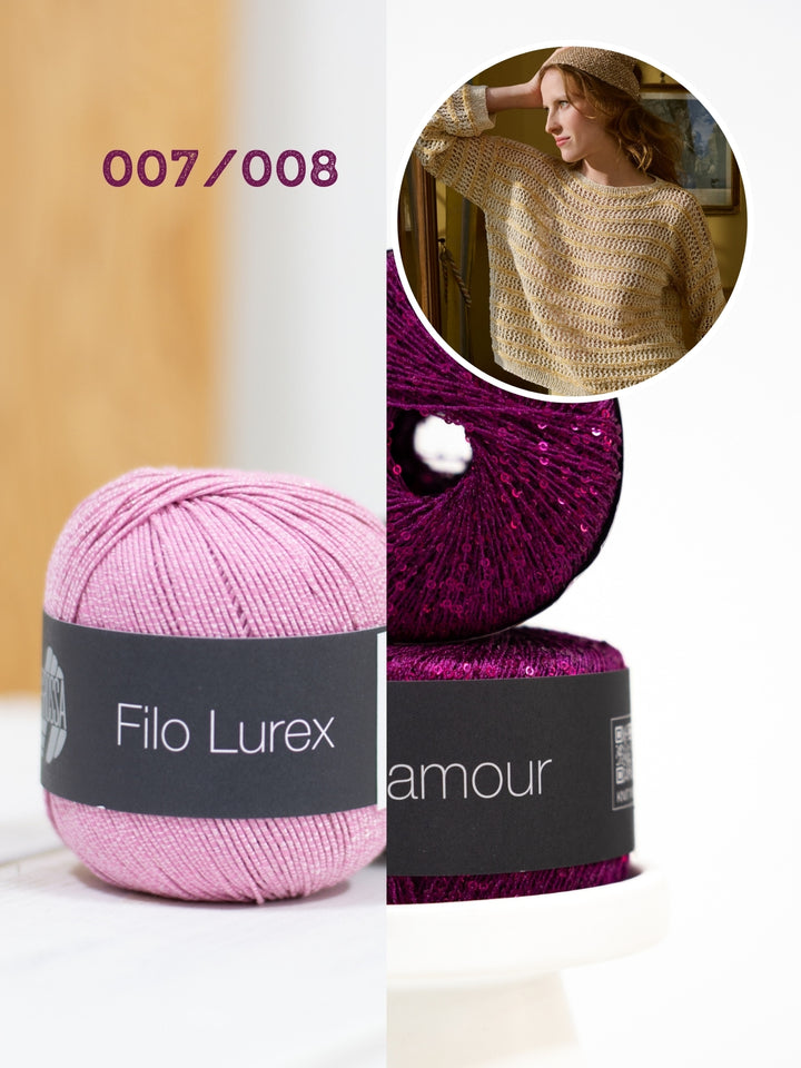 Breipakket Filo Lurex Glamour strepentrui
