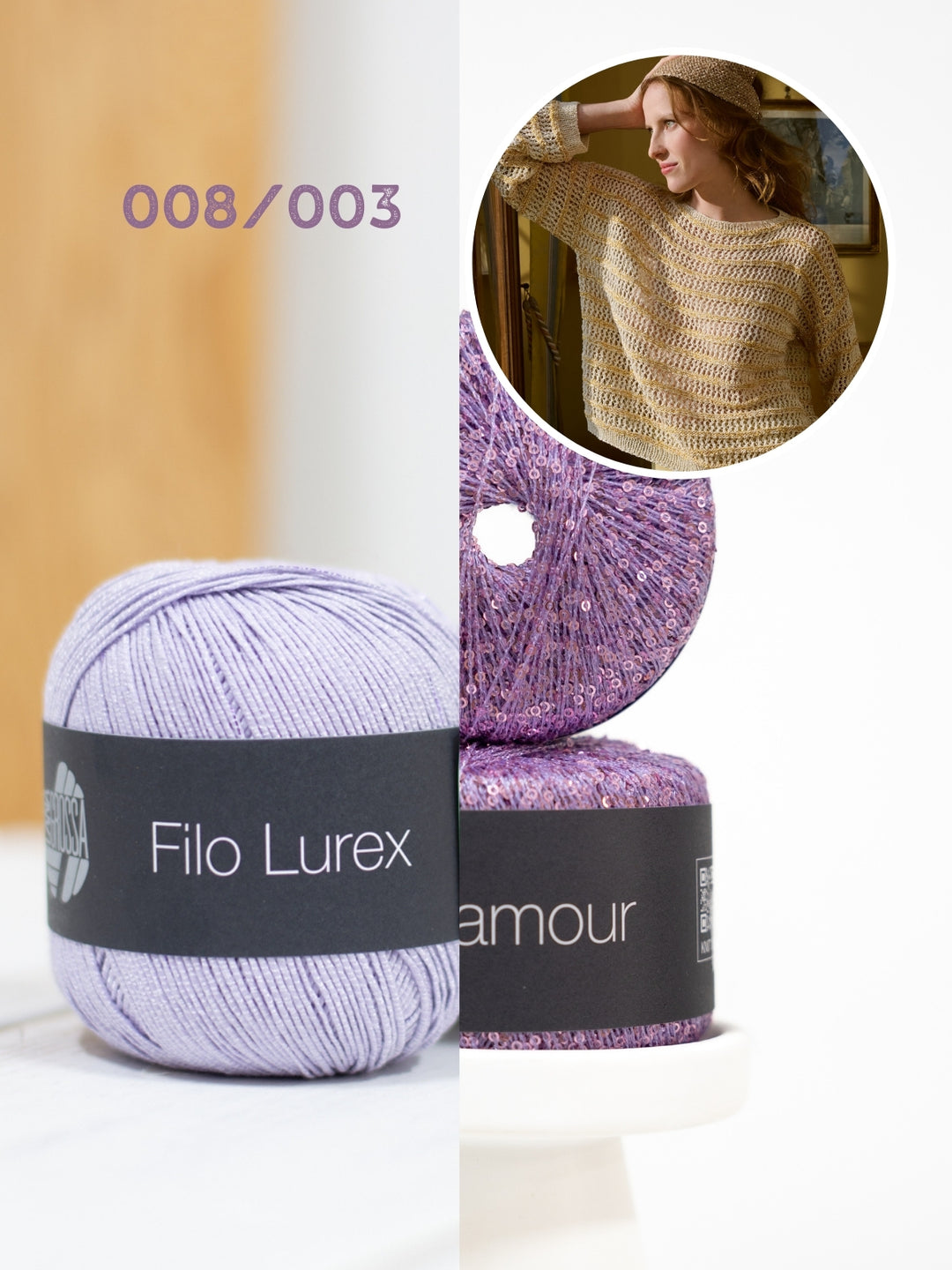 Breipakket Filo Lurex Glamour strepentrui