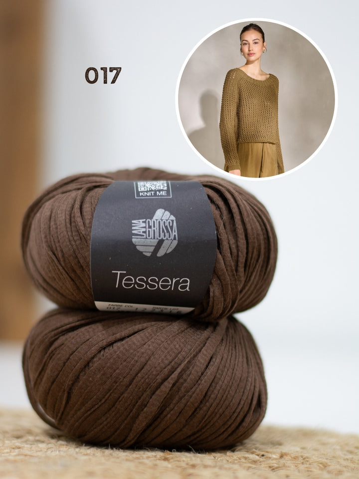 Breipakket Tessera trui in ajour