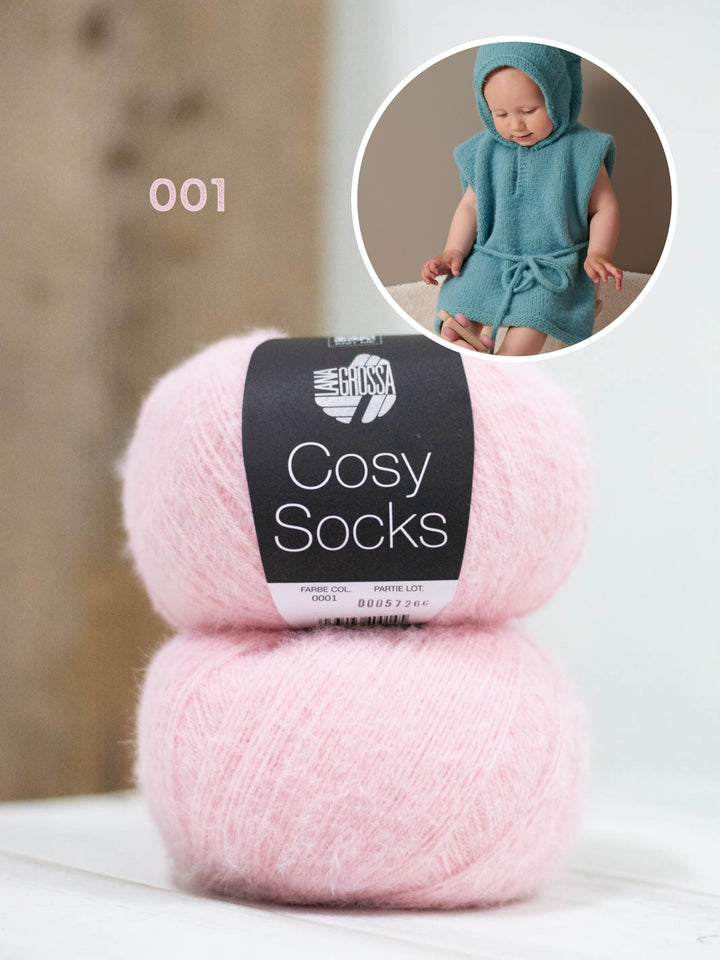 Breipakket Cosy Socks badcape