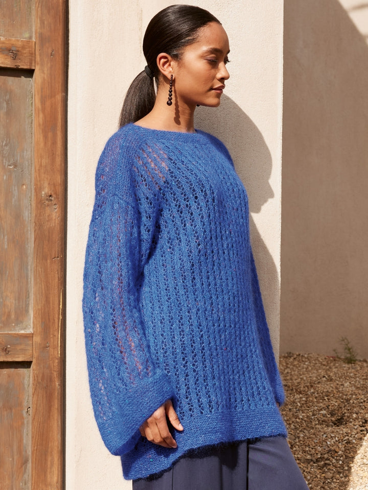 Breipakket Natural Superkid Tweed trui