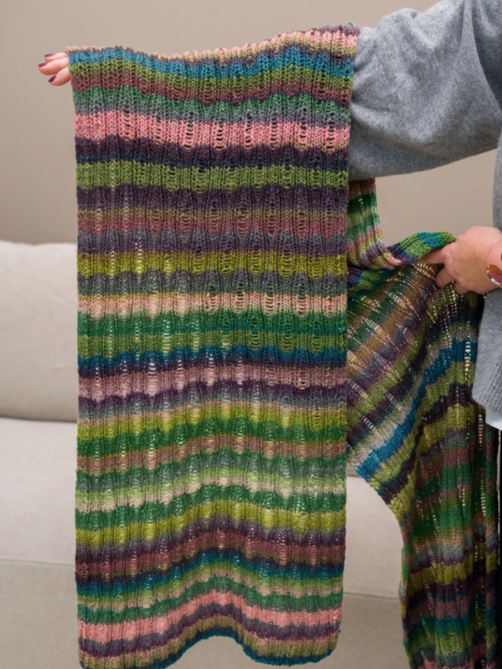 Breipakket gevallen steken sjaal - Farfalla - Tanja Steinbach