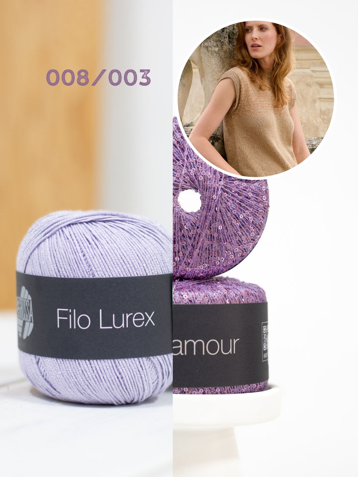 Breipakket Filo Lurex Glamour top