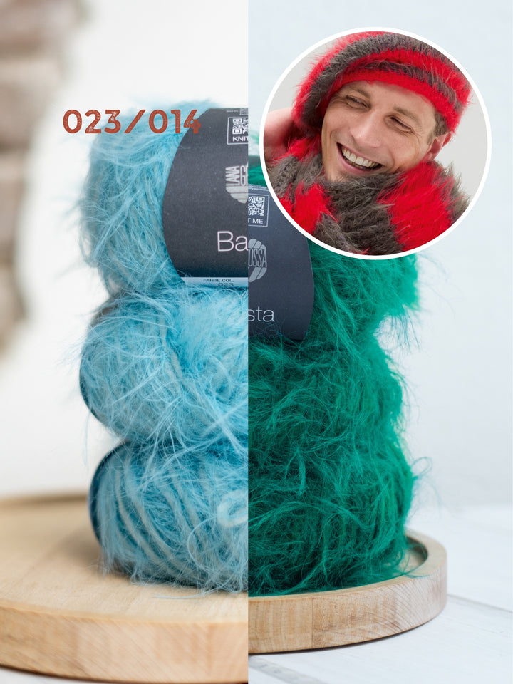 Breipakket Basta barret + sjaal