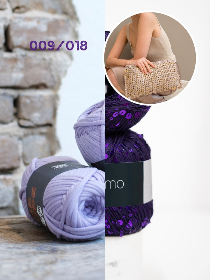 Haakpakket The Tube Cosmo clutch