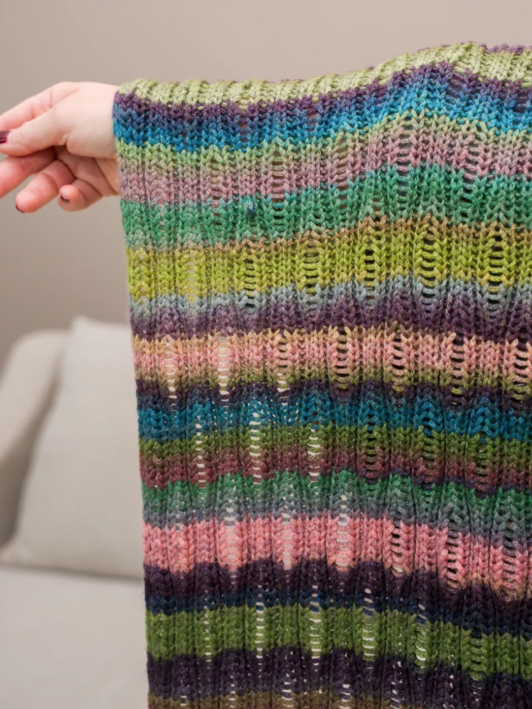 Breipakket gevallen steken sjaal - Farfalla - Tanja Steinbach