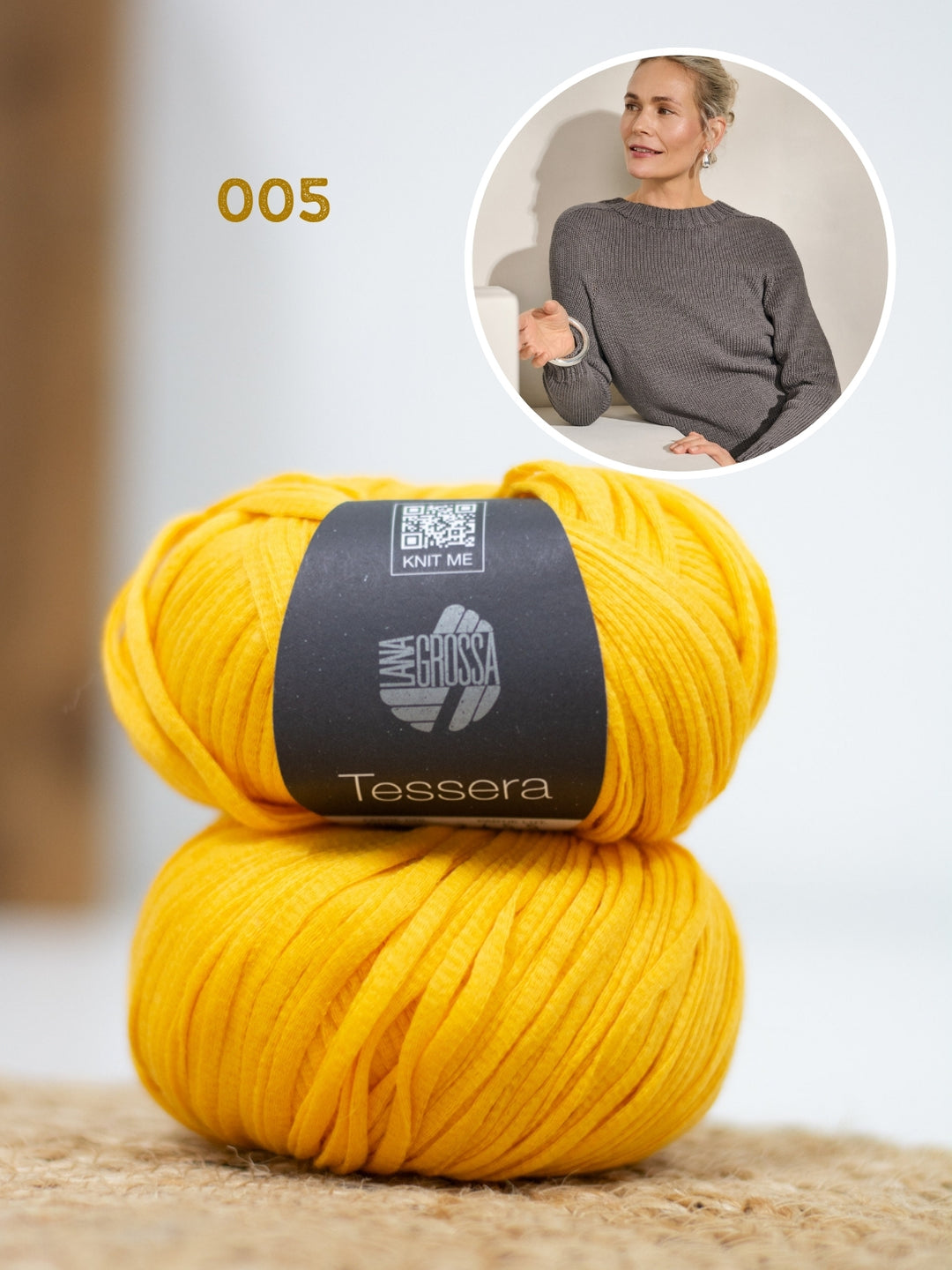 Breipakket Tessera trui - top-down