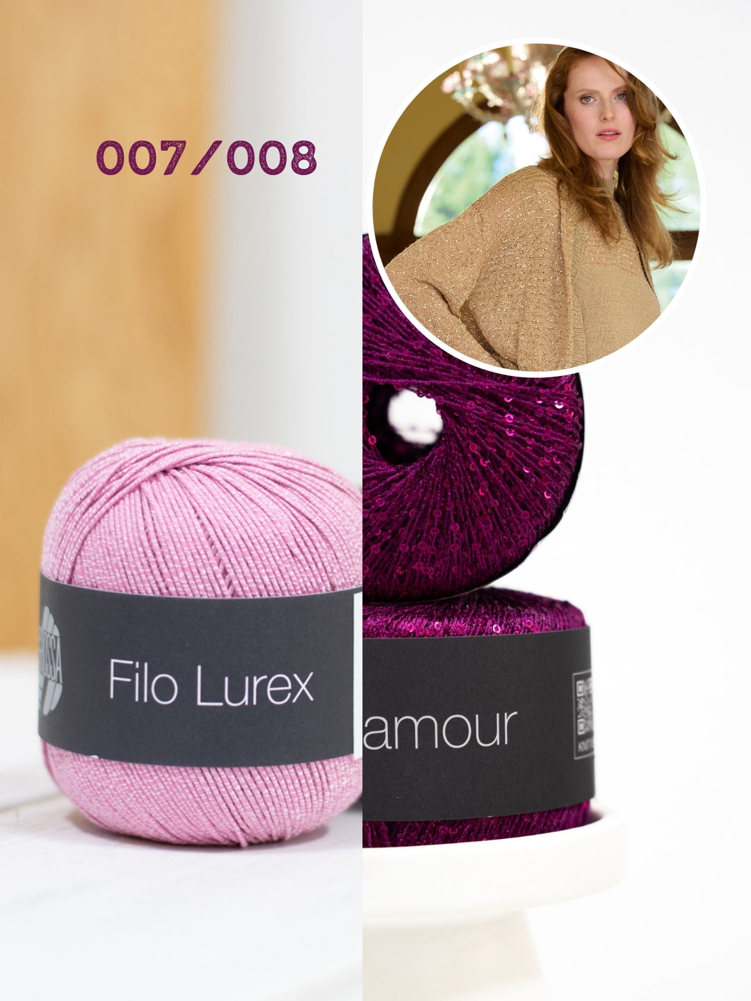 Breipakket Filo Lurex Glamour vest