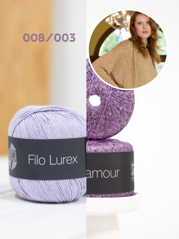 Breipakket Filo Lurex Glamour vest