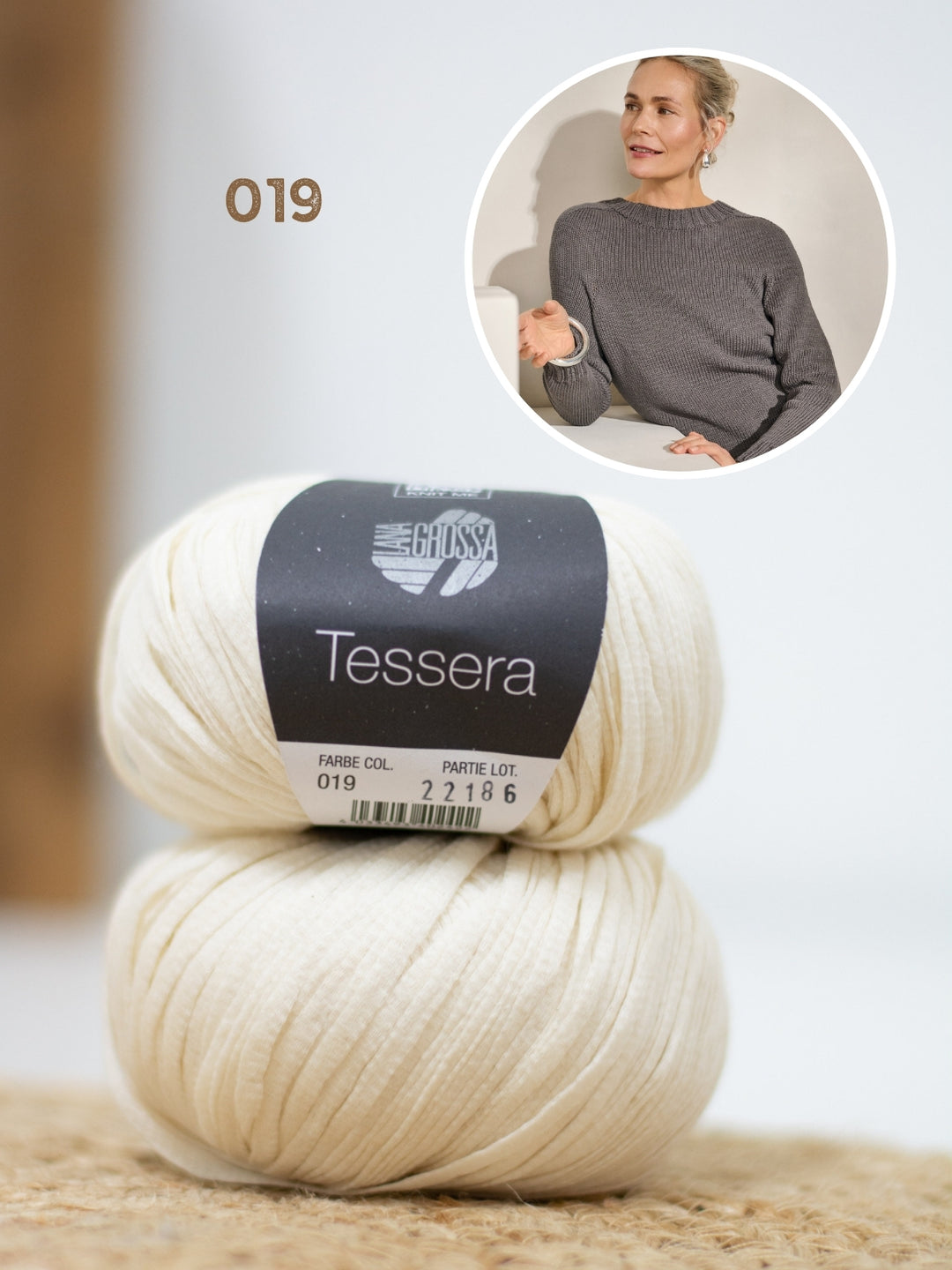 Breipakket Tessera trui - top-down
