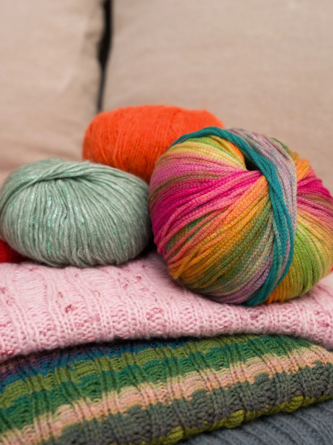 Breipakket gevallen steken sjaal - Farfalla - Tanja Steinbach