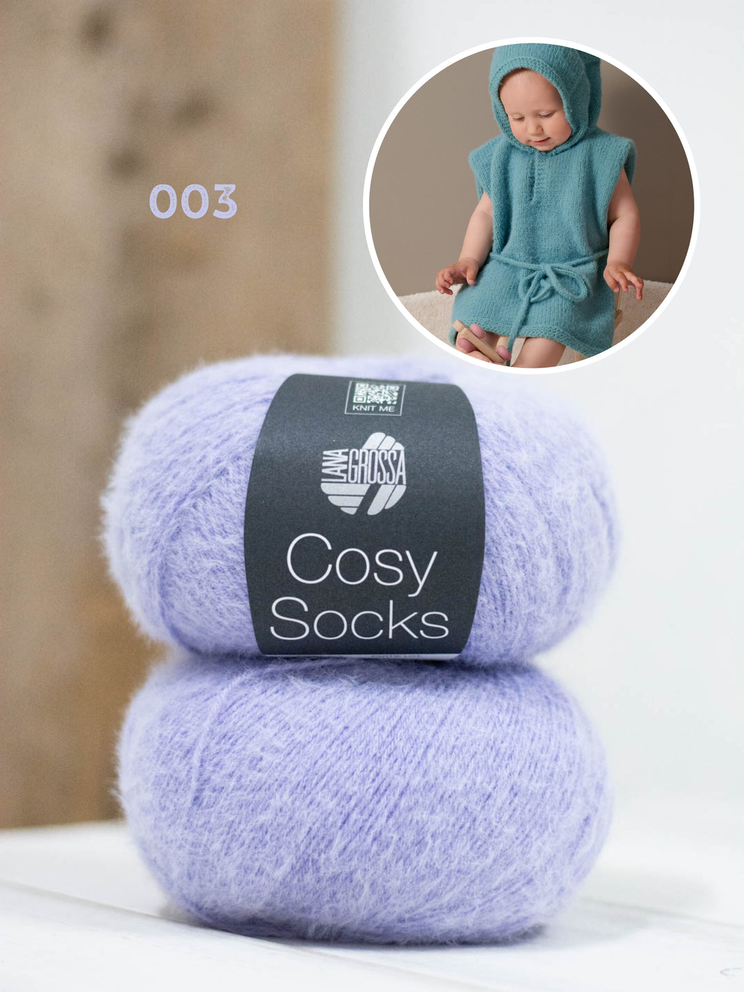 Breipakket Cosy Socks badcape