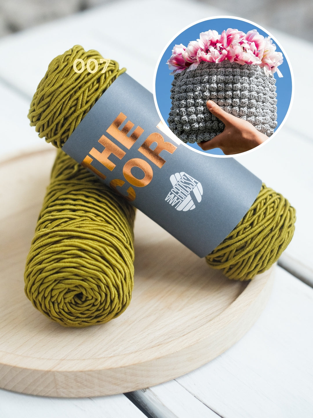 Haakpakket The Core makeuptas met noppen