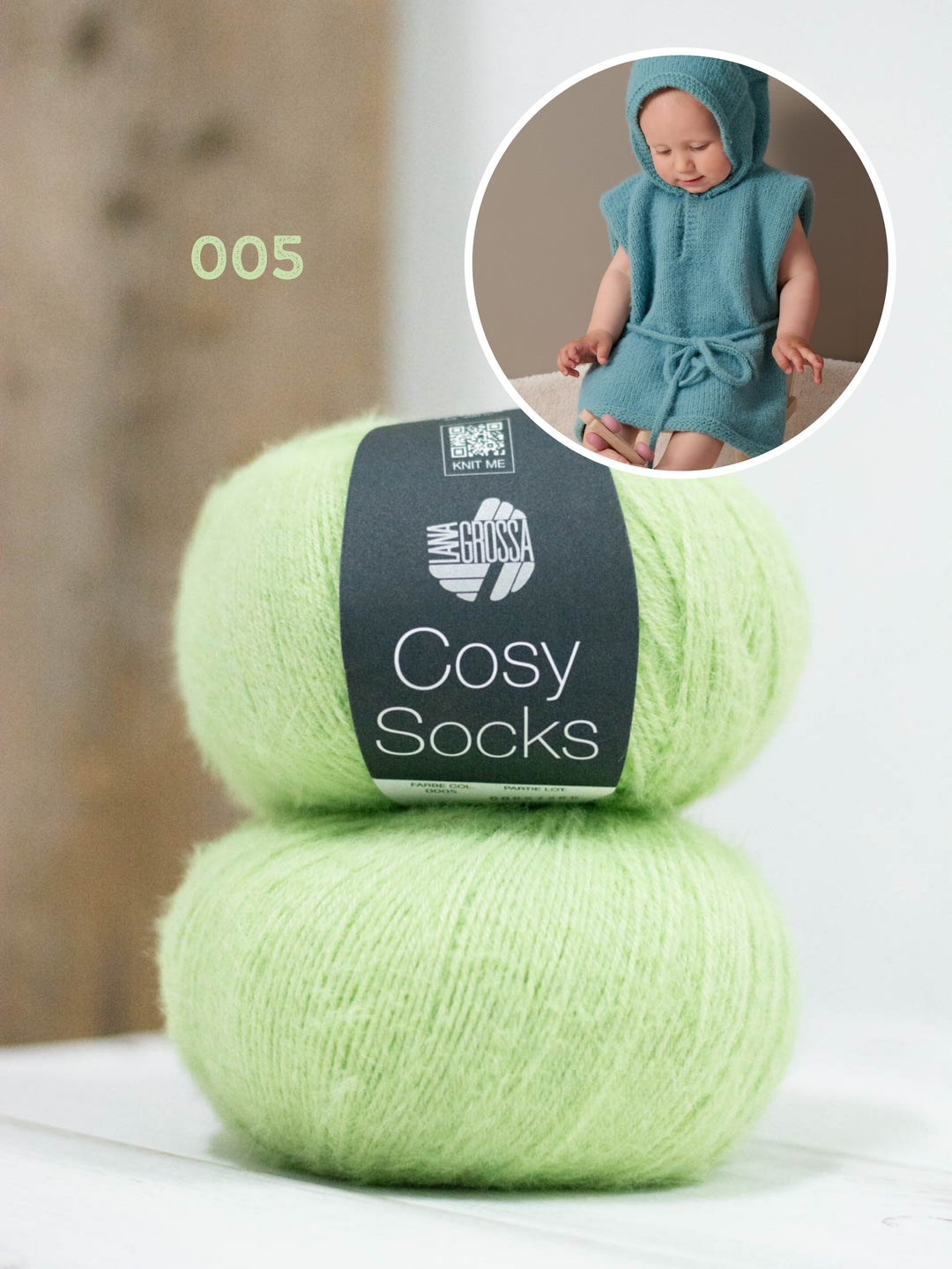 Breipakket Cosy Socks badcape