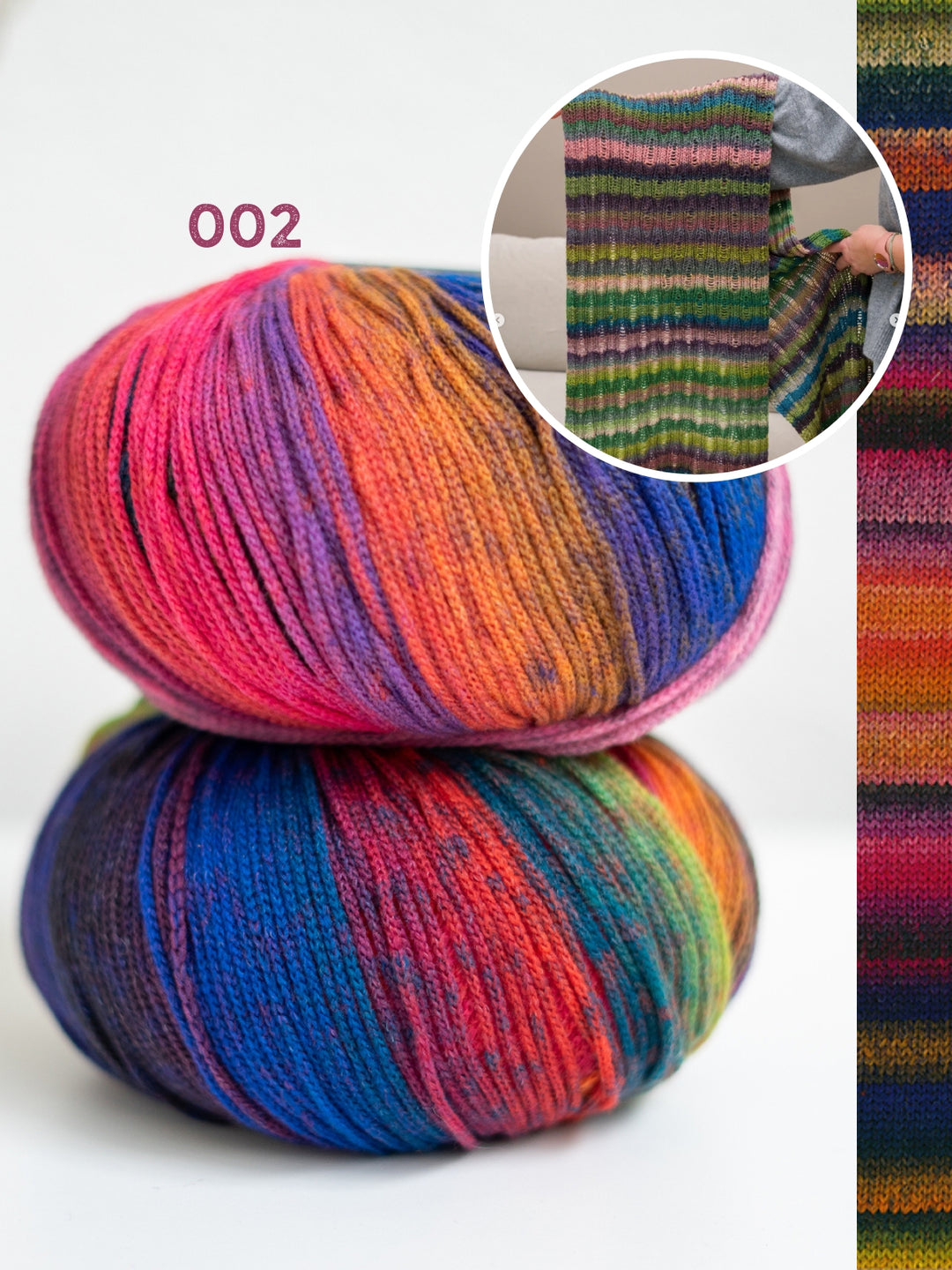 Breipakket gevallen steken sjaal - Farfalla - Tanja Steinbach