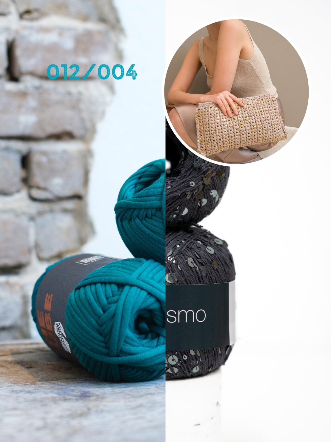 Haakpakket The Tube Cosmo clutch