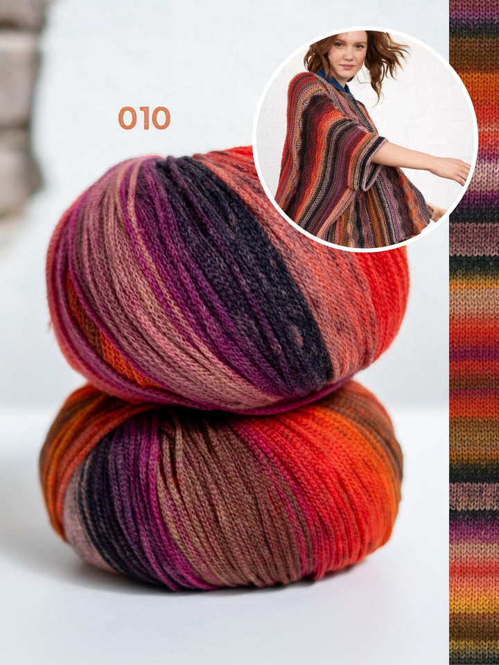 Breipakket Farfalla poncho