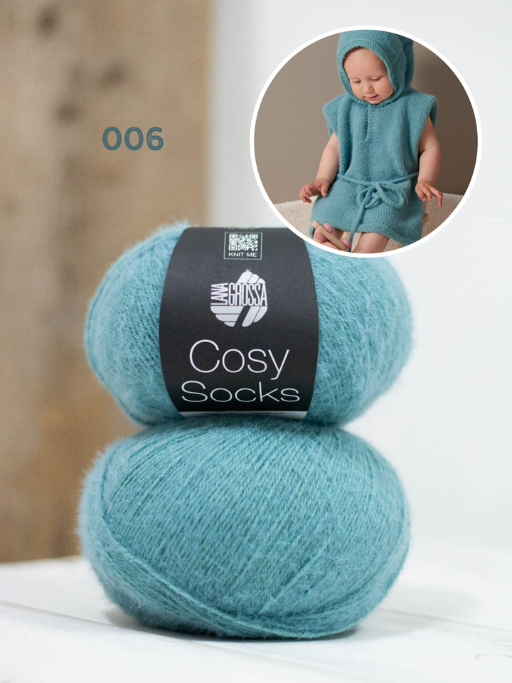 Breipakket Cosy Socks badcape