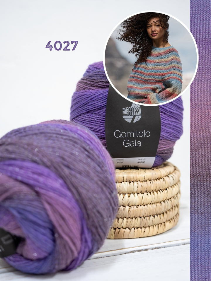 Haakpakket Gomitolo Gala top-down trui