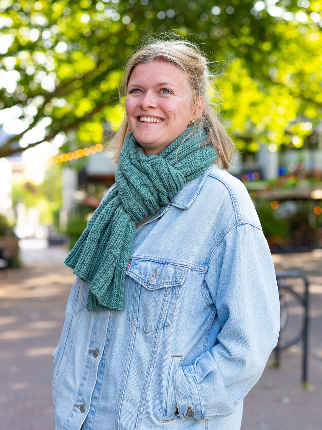 Breipakket Più Poncho - Knotten Design