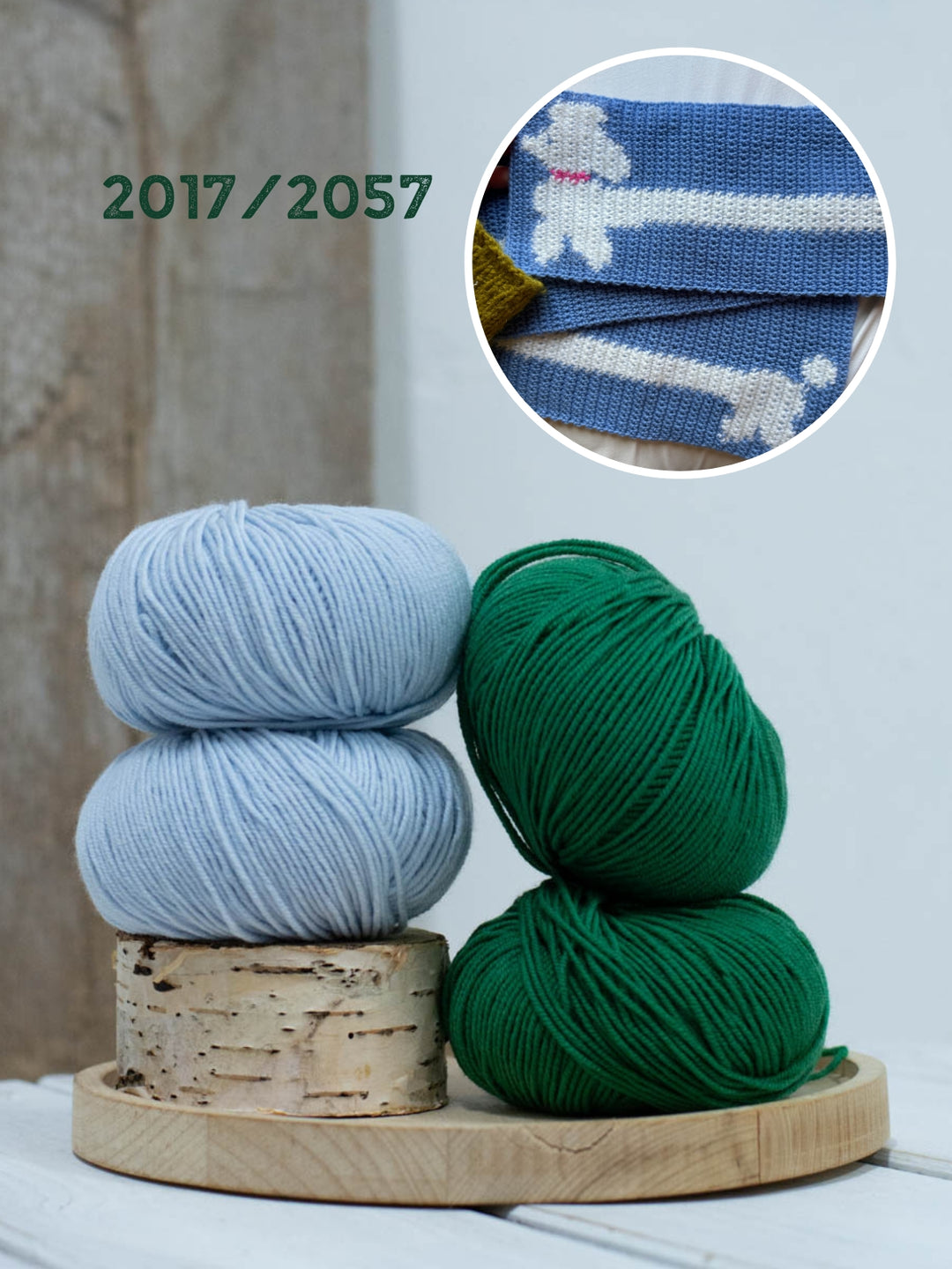 Haakpakket Poodle Scarf - Engelstalig - Devout Hand