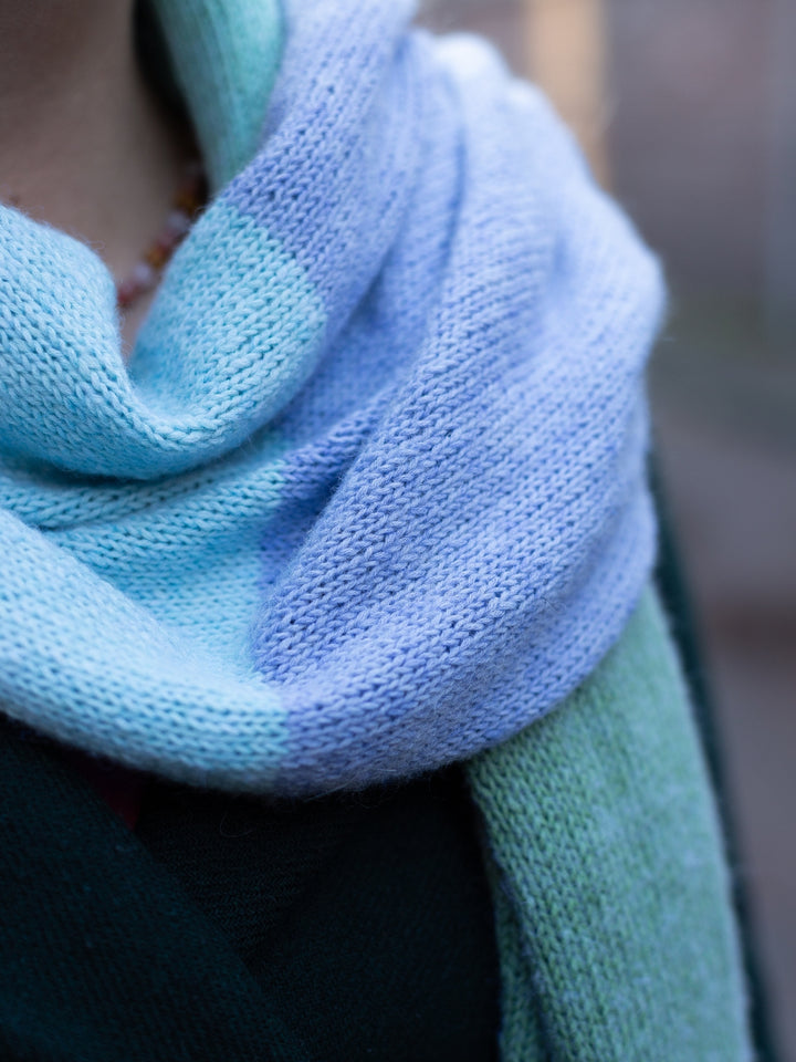 Breipakket Ecopuno Colorblock sjaal