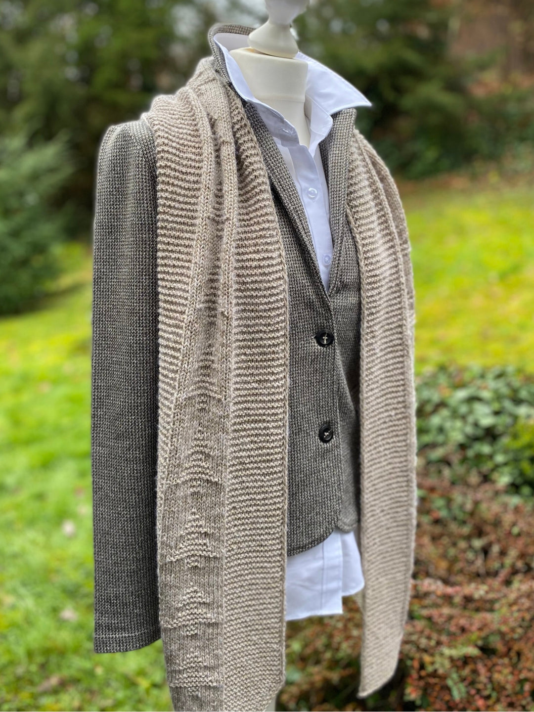 Breipakket Lizas Schal Tiny Trees