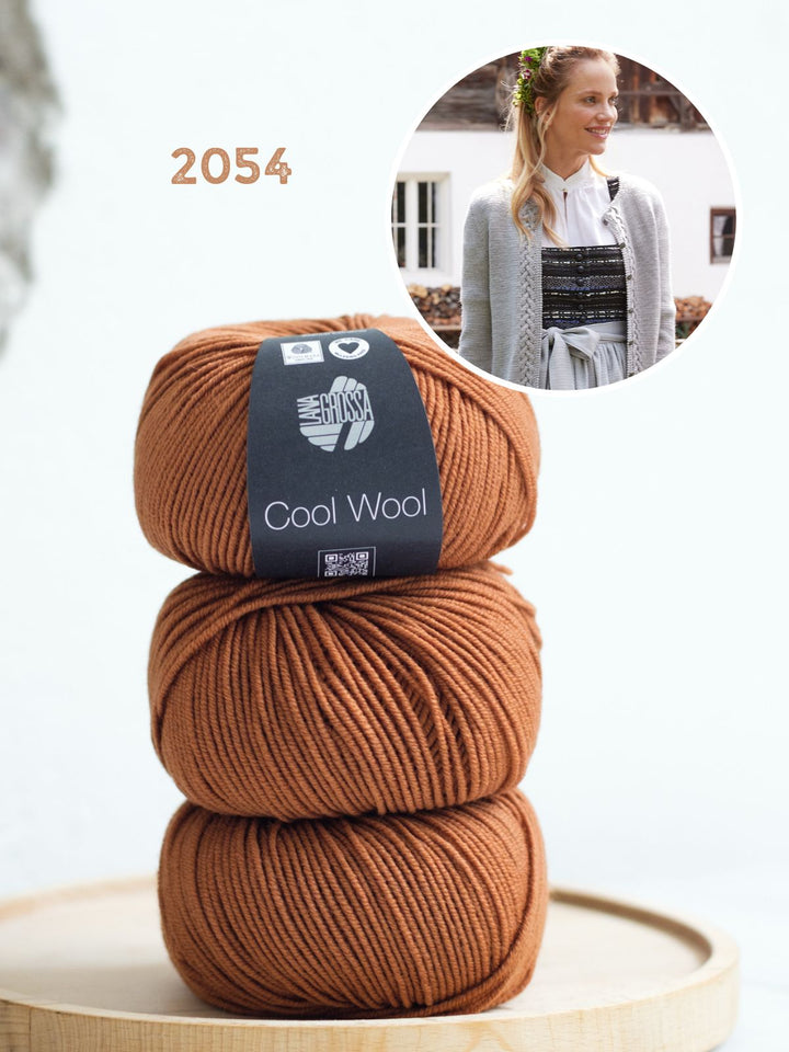 Breipakket Cool Wool vestje met kabels