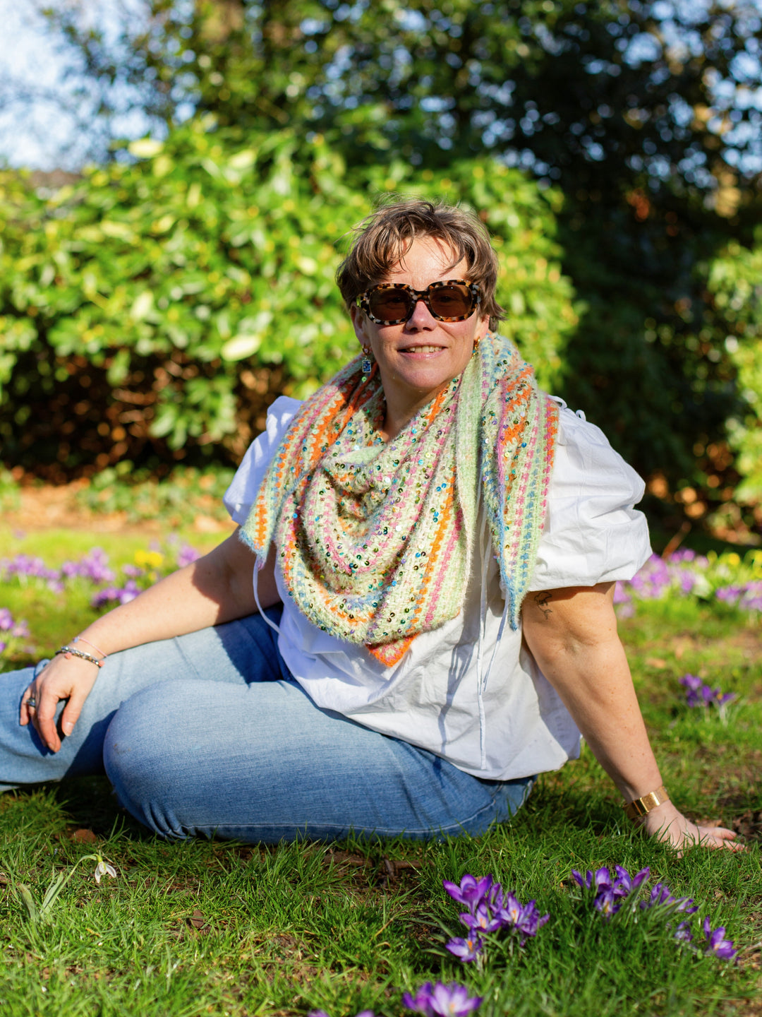 Haakpakket Spring Sparkle stola