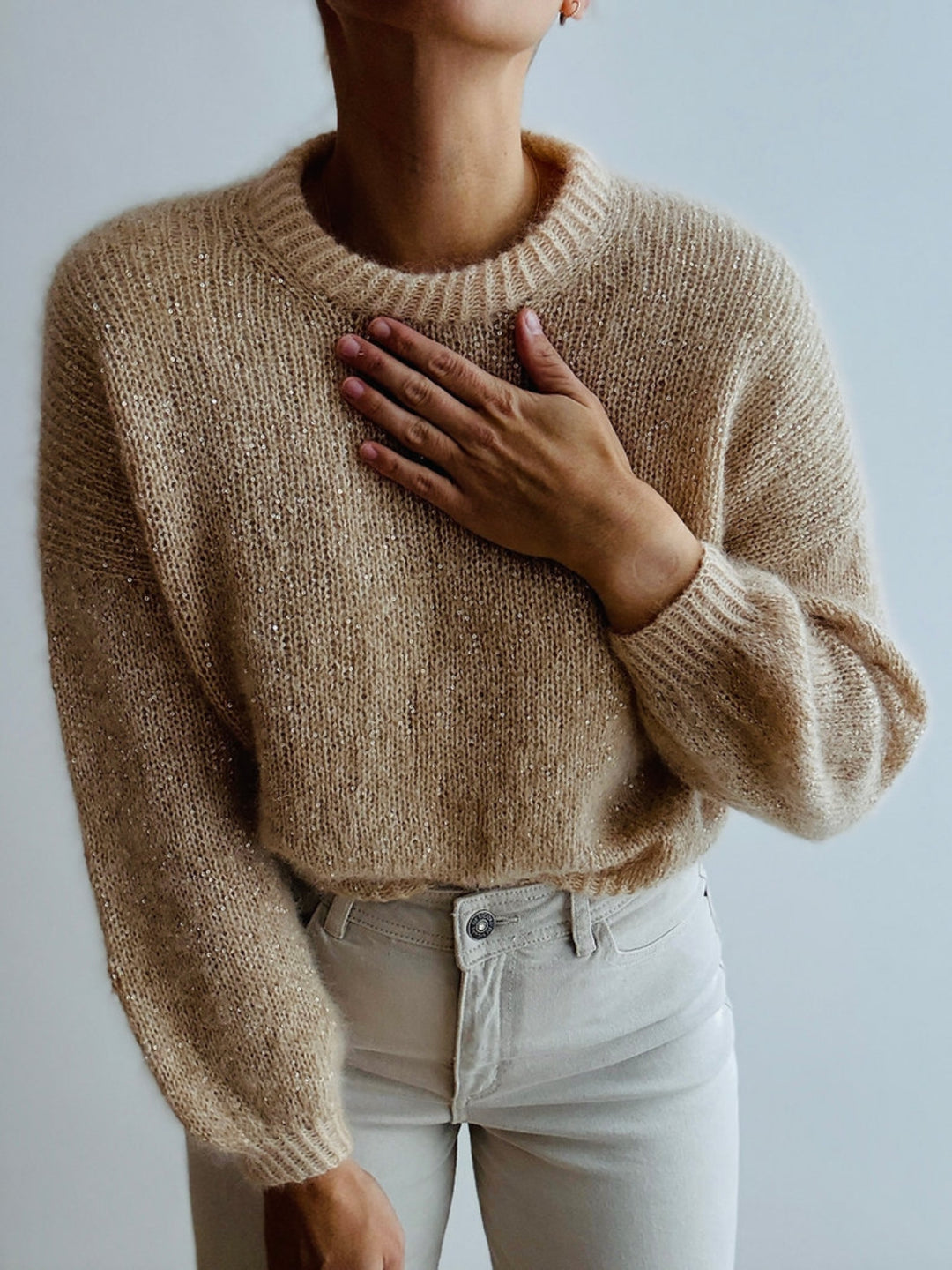 Breipakket Odette Sweater - Engels- & Duitstalig - Kolibri by Johanna