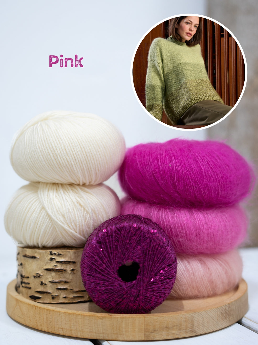Breipakket Cool Wool Silkhair Glamour strepentrui