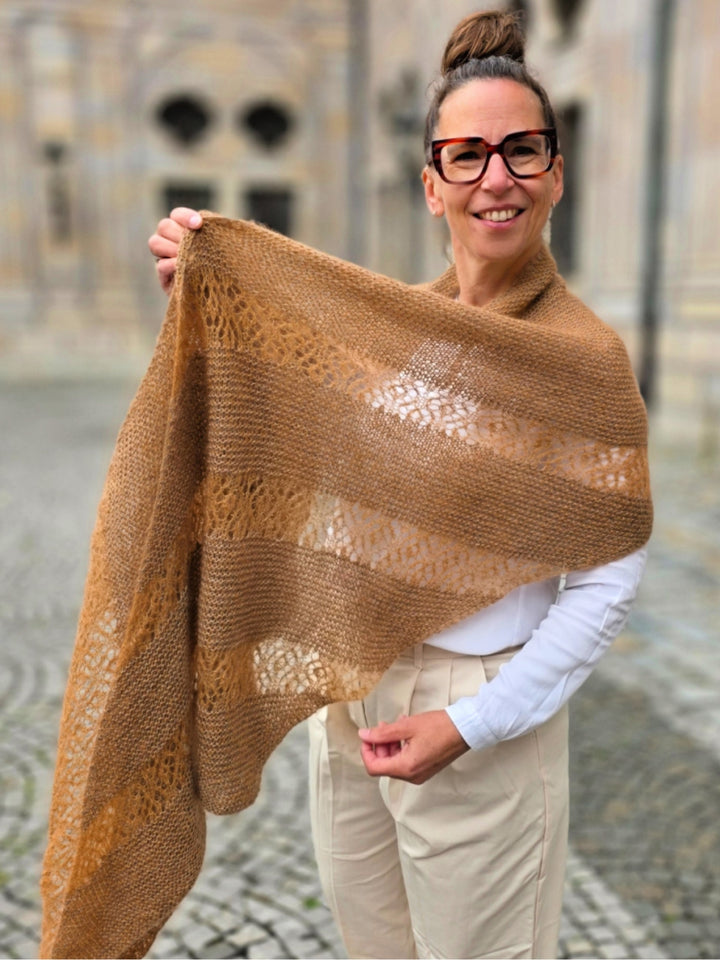 Breipakket sjaal Elua - Joél Joél