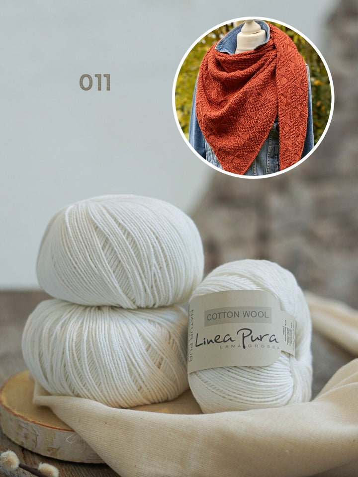 Breipakket Lizas Tuch Autumn Winds - Cotton Wool