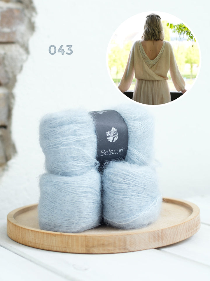 Breipakket Camille Sweater - Kolibri by Johanna